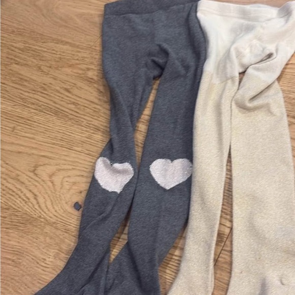 Carter's & H&M heart and sparkle Heart Tights - Picture 2 of 6